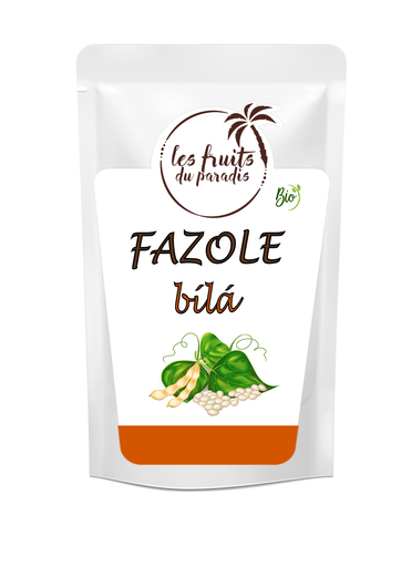 [124-1] Biela fazuľa Bio 500 g LES FRUITS DU PARADIS