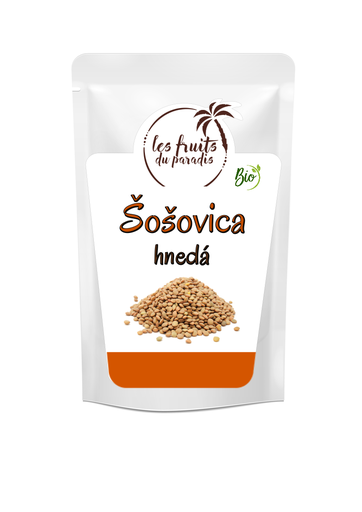 [136-1] Šošovica červená nelúpaná BIO 500 g LES FRUITS DU PARADIS