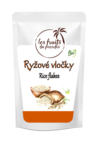 [395-1] Ryžové vločky BIO 500 g LES FRUITS DU PARADIS