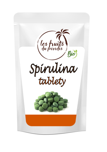 [799-1] Spirulina tablety 500 mg BIO 500 g LES FRUITS DU PARADIS