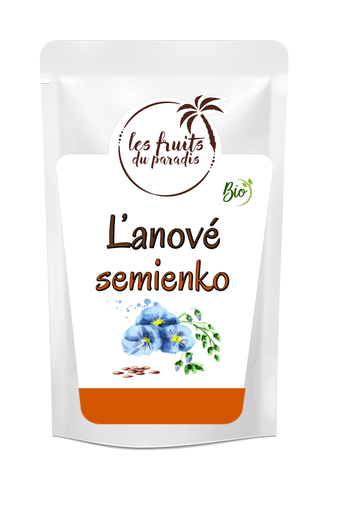 [833-1] Hnedé ľanové semienko BIO 3 kg LES FRUITS DU PARADIS