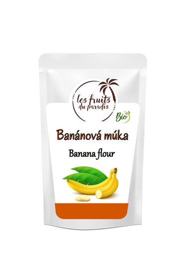 [885-1] Banánová múka - sladký prášok BIO 150 g LES FRUITS DU PARADIS