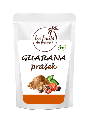 [011-1] Guarana prášok  BIO 500 g LES FRUITS DU PARADIS