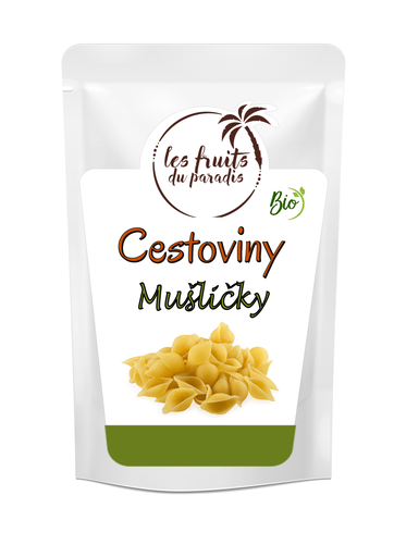 [928-1] Cestoviny mušličky BIO 1 kg LES FRUITS DU PARADIS