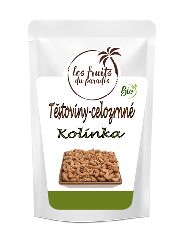[939-1] Cestoviny Kolienka celozrnné BIO 500 g LES FRUITS DU PARADIS