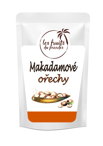 [955-1] Makadamové orechy jumbo RAW 200 g LES FRUITS DU PARADIS
