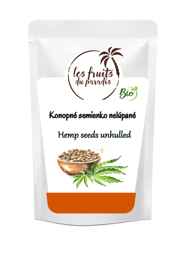 Konopné semienko nelúpané BIO 1 kg