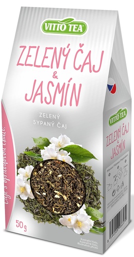 [12176] Zelený čaj - Jasmín sypaný 50 g VITTO TEA