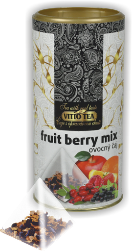 [12171] TUBUS FRUIT BERRY OVOCNÝ ČAJ TEA MIX 30g Vitto Tea 30 g VITTO TEA