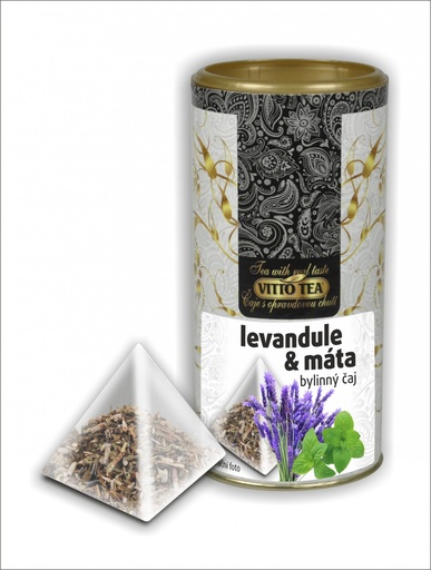 [20179] TUBUS Levanduľový - mätový čaj 23 g VITTO TEA