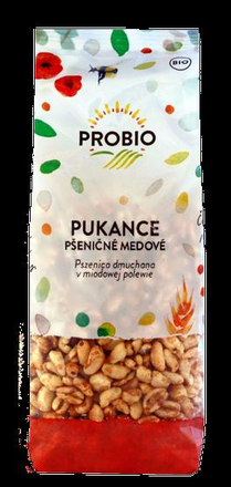 [P986] Medové pšeničné pukance BIO 100 g PROBIO