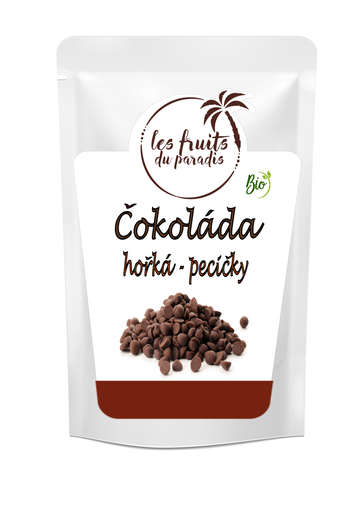 [375-1] Horká čokoláda - dropsy Bio 500 g LES FRUITS DU PARADIS