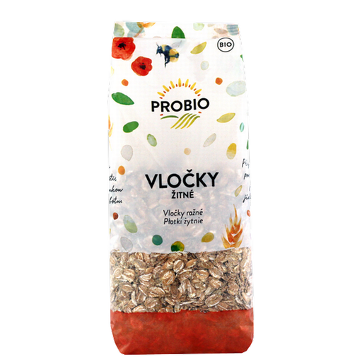 [P8441] Ražné vločky BIO 250 g PROBIO