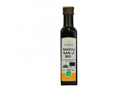 [01109] SHOYU SAN-J omáčka  250ml BIO NATURAL JIHLAVA