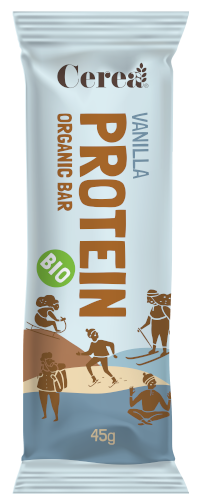 [C005] Proteínová tyčinka Bio Vanilla 45 g CEREA