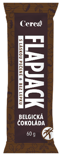 [C010] Flapjack belgická čokoláda bez lepku 60 g CEREA