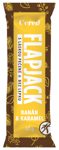 [C013] Flapjack banán & karamel bezlepkový 60 g CEREA