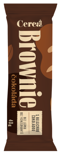 [C014] Brownie tyčinka čokoláda bezlepková 40 g CEREA