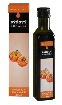 [00048] Tekvicový olej BIO Extra panenský 250 ml HEALTH LINK