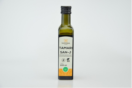 [NJ004561] Tamari San-J bezlepková sójová omáčka BIO 220 ml NATURAL JIHLAVA