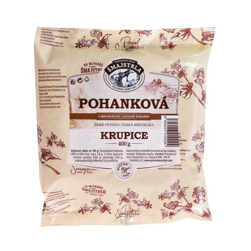 [00474] Pohánková krupica 400 g ŠMAJSTRLA