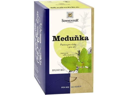 [SMART12562] Medovka BIO porciovaná 22 g SONNENTOR