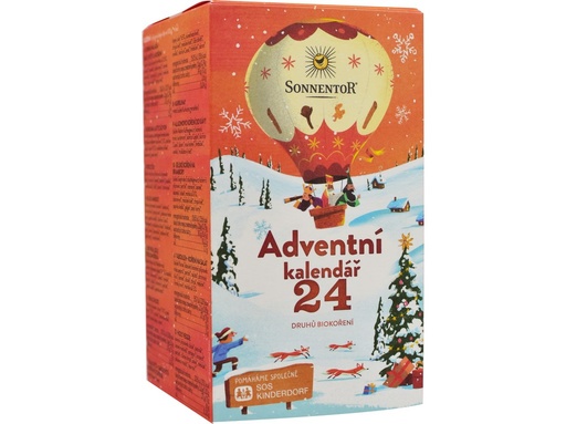 [SMART13396] Bio Adventní kalendář koření 24 druhů 118g SONNENTOR 116 g