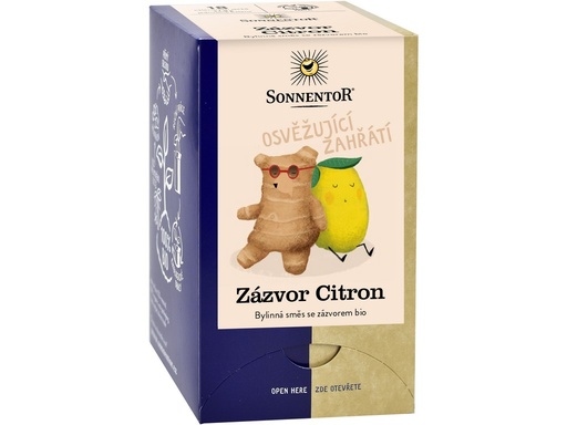 [SMART14473] Zázvor Citron - bylinková zmes so zázvorom BIO 32 g SONNENTOR