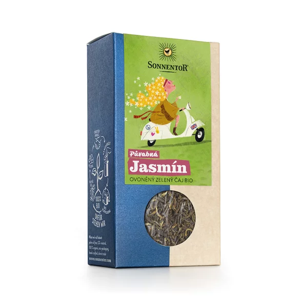 [SMART4171] Zelený čaj - jasmínový sypaný BIO 100 g SONNENTOR