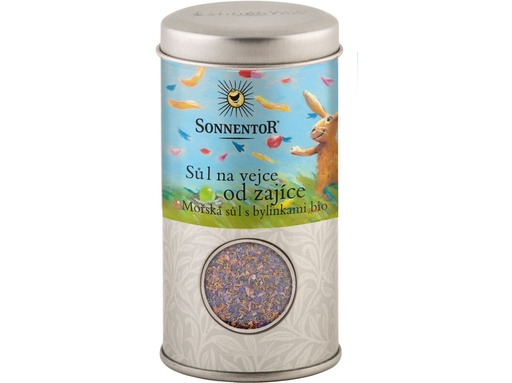 [SMART8093] Soľ na vajíčka od zajaca - morská soľ s bylinkami BIO 90 g SONNENTOR
