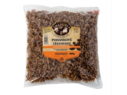 [S00529] Pohánkové cestoviny - polievkové 250 g ŠMAJSTRLA