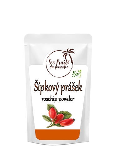 [986-1] Šípkový prášok BIO 200 g LES FRUITS DU PARADIS
