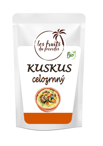 [334-1] Celozrnný kuskus BIO 1 kg LES FRUITS DU PARADIS