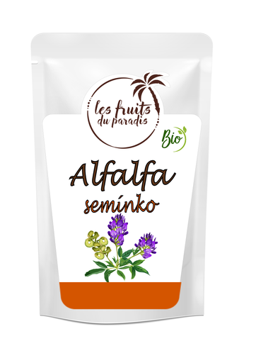 [506-1] Alfalfa semienka Bio 125 g LES FRUITS DU PARADIS