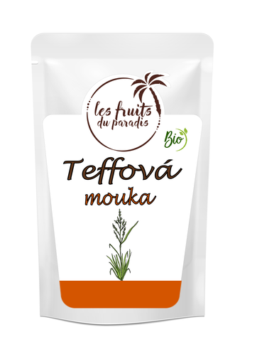 [602-1] Teffová múka bezlepková Bio 500 g LES FRUITS DU PARADIS