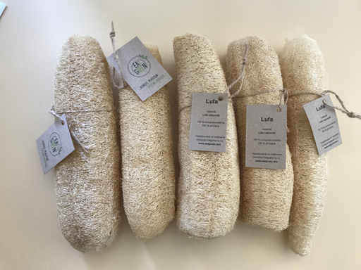 [EECOEAT001] Eatgreen Lufa pro univerzální použití (1 ks) - 100% přírodní a rozložitelná