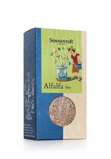 [SSMART010] Alfalfa semienka BIO 120 g SONNENTOR