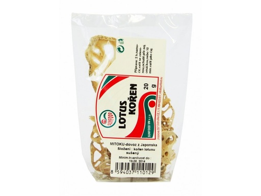 [PSMART4050] Lotosový koreň sušený 20 g SUNFOOD