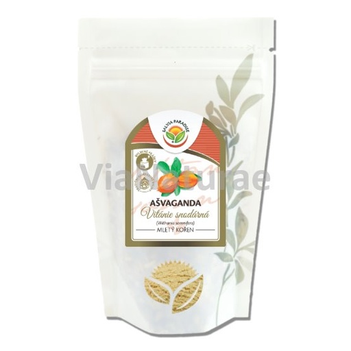 [SP00646] Ašvaganda koreň mletý BIO 100 g SALVIA PARADISE