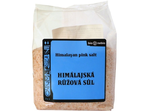 [BSMART8106] Himalájska ružová soľ  BIO NEBIO 500 g BIO NEBIO