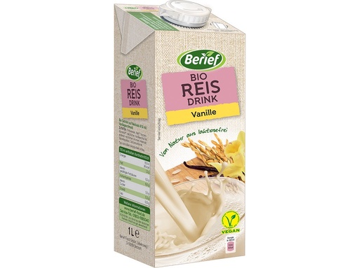 [BSMART9573] Ryžový nápoj BIO Vanilka BERIEF 1 l BERIEF