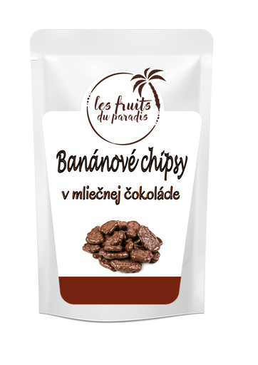 [436-1] Banánove chipsy v čokoláde 1 kg LES FRUITS DU PARADIS
