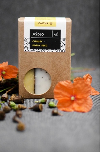 [C7309] Citrusové mydlo "Makové" 100g CALTHA 100 g CALTHA