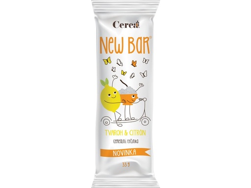 [SMART13819] New Bar citrón a tvaroh 28 g CEREA