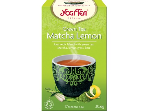 [BSMART9529] Yogi Tea Bio zelený čaj matcha citrón 17x1,8g 31 g