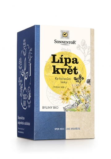 [SOSMART12230] Čaj z lipového kvetu porciovaný BIO 27 g SONNENTOR