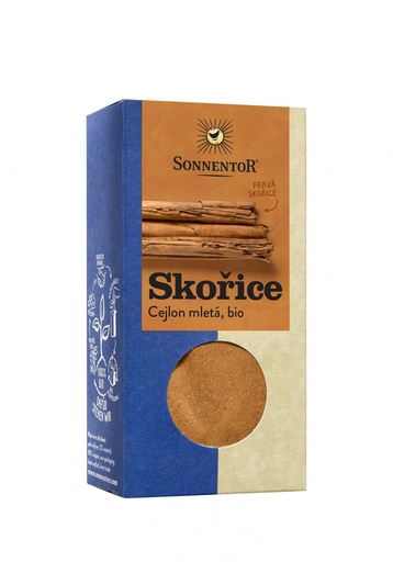 [SON00945] Škorica BIO mletá Cejlon 40 g SONNENTOR