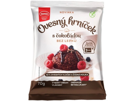 [SEMSMART12521] Ovsený hrnček s čokoládou 70 g SEMIX