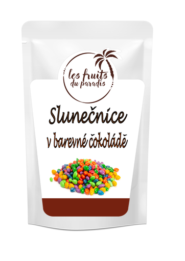 [339-1] Slnečnice vo farebnej čokoláde 1 kg LES FRUITS DU PARADIS
