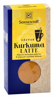 [SON01319] Kurkuma latte zázvor BIO 60 g SONNENTOR
